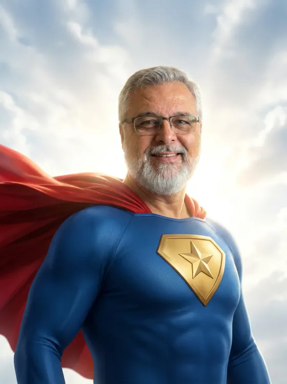 Exemplo Super-Herói